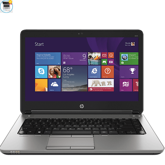 Hp Probook 640 G1 Bien Pratique CORE i5 8GB RAM 1Téra HDD 14'' Windows 10 Professionnel 64 bits